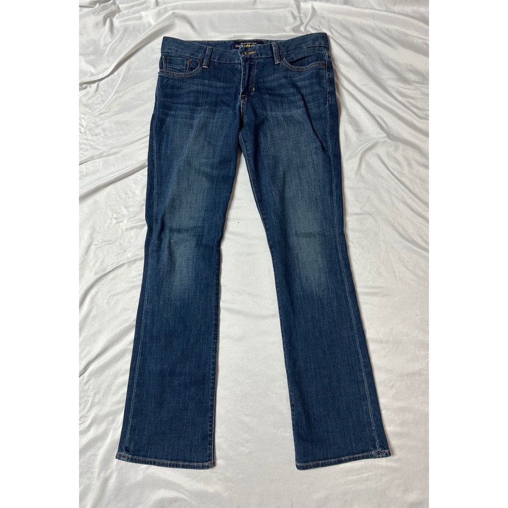 Lucky Brand The Sweet Jean Boot Dark Wash Bootcut Jeans Blue Womens 6/28 Regular
